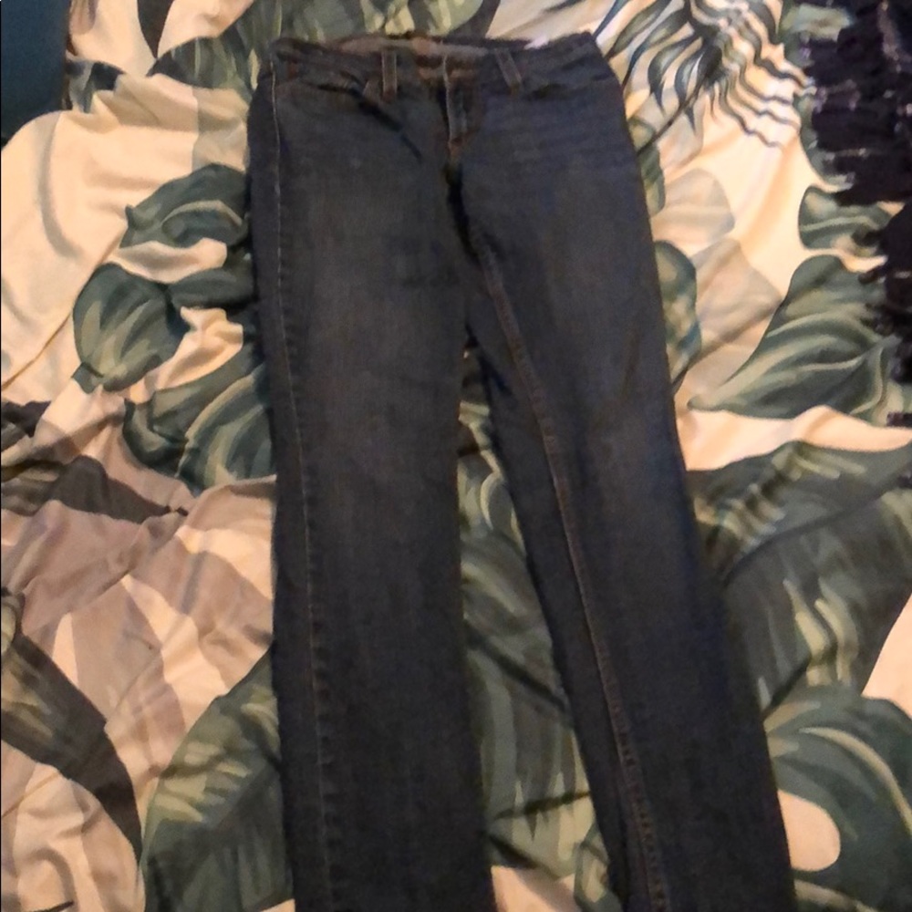 Levis superlow skinny jeans